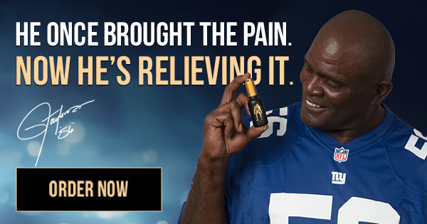 Lawrence Taylor - CBD Oil & Pain Relief Cream Bundle - 45% OFF